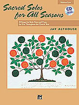 Sacred Solos for All Seasons Vocal Solo & Collections sheet music cover Thumbnail